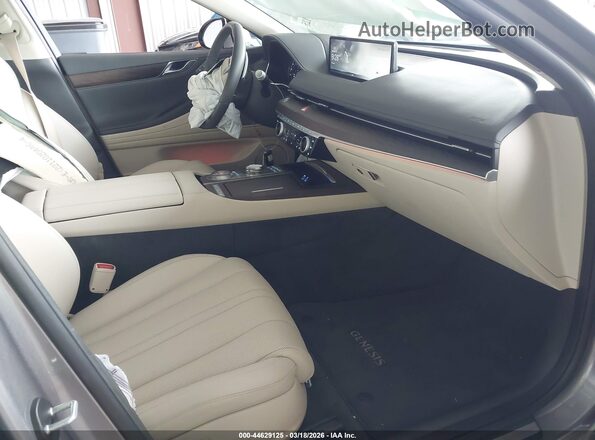 KMTGB4SC2PU165883 2023 GENESIS G80 Gray წინა სალონის ხედი