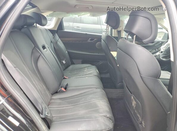 KMTGB4SC5MU046317 2021 GENESIS G80 Black Vista de los asientos traseros