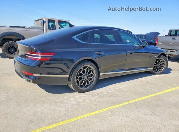 KMTGB4SC5MU078720 2021 GENESIS G80 Black Tył prawy