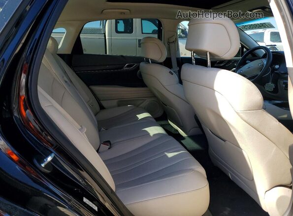 KMTGB4SC5MU078720 2021 GENESIS G80 Black Widok tylnych siedzeń