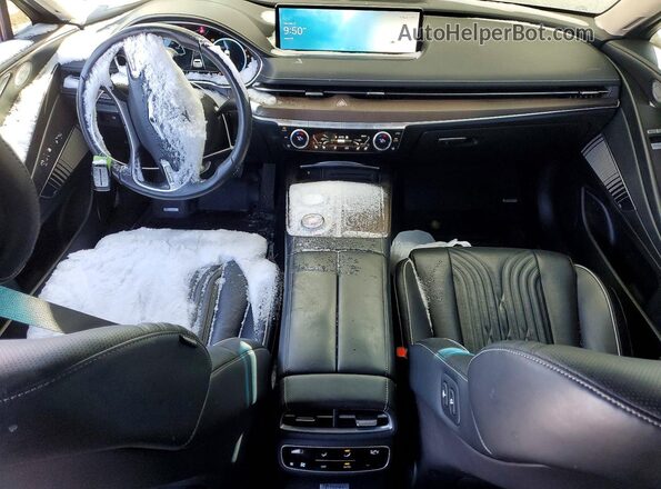 KMTGC4SD6MU044081 2021 GENESIS G80 Black Dashboard view