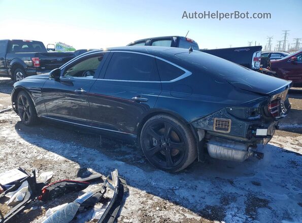 KMTGC4SD6MU044081 2021 GENESIS G80 Black Rear left