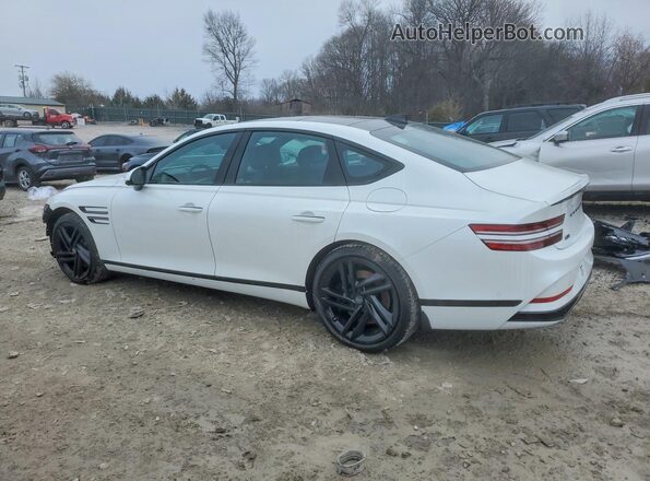 KMTGF4SD5TU313581 2026 GENESIS G80 White Հետևի ձախ
