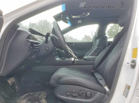 KMTGF4SD5TU313581 2026 GENESIS G80 White Սալոնի դիմացի տեսք