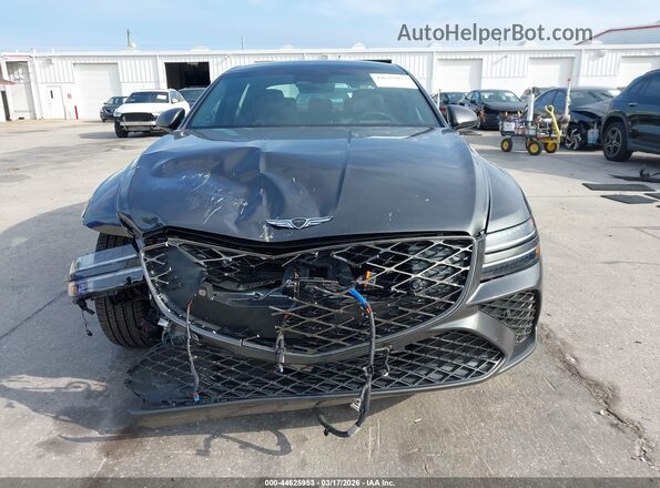 KMTGG4SD2TU320663 2026 GENESIS G80 Gray Instrument cluster view