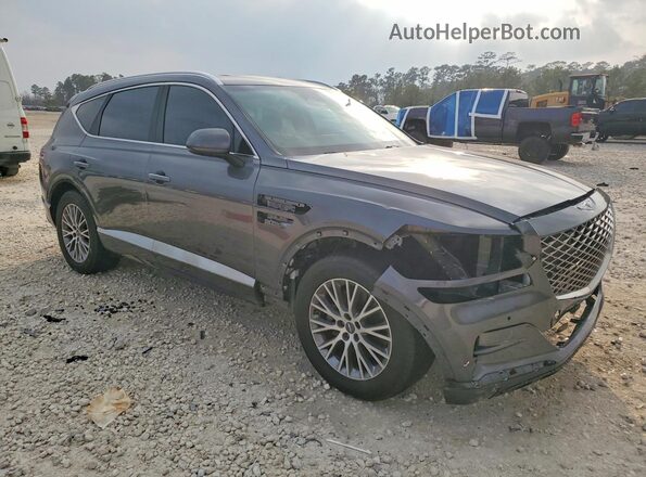 KMUHB4SB0MU039315 2021 GENESIS GV80 Gray Delantero derecho