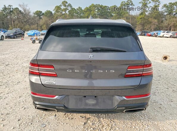 KMUHB4SB0MU039315 2021 GENESIS GV80 Gray Vista trasera