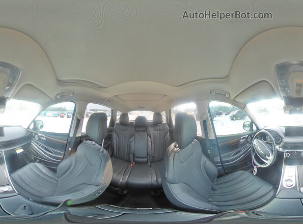 KMUHB4SB0MU039315 2021 GENESIS GV80 Gray Vista interior de 360 grados