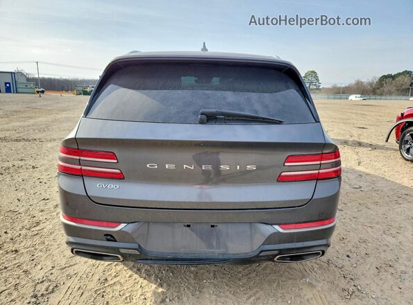 KMUHB4SB7MU035455 2021 GENESIS GV80 Gray Вид ззаду