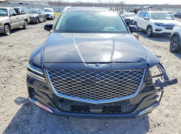 KMUHBDSB2PU126766 2023 GENESIS GV80 Black Вид спереду