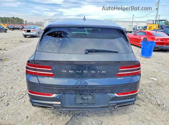 KMUHBDSB2PU126766 2023 GENESIS GV80 Black Вид ззаду