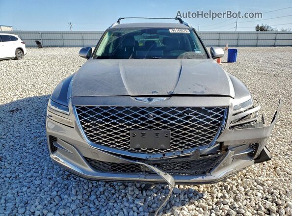 KMUHBDSB5NU092352 2022 GENESIS GV80 Silver Front view