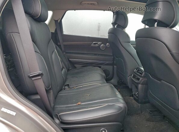KMUHBDSB8MU051986 2021 GENESIS GV80 Silver Rear interior view