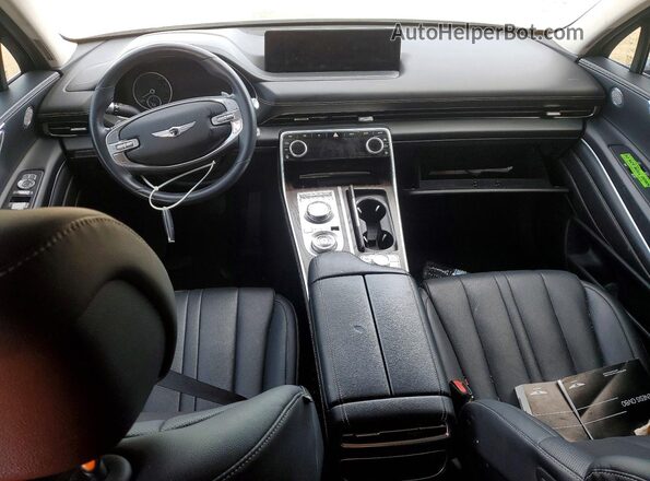 KMUHBDSB9RU177541 2024 GENESIS GV80 Silver Widok deski rozdzielczej