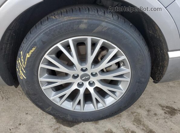 KMUHBDSB9RU177541 2024 GENESIS GV80 Silver Widok naklejki z numerem VIN