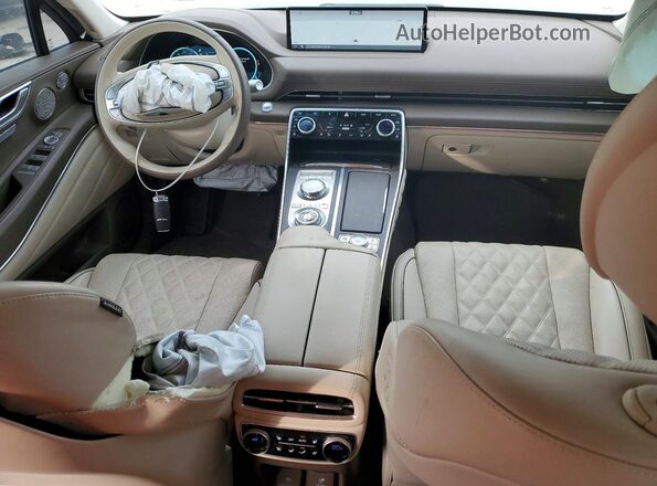 KMUHCESC0RU151695 2024 GENESIS GV80 Silver Вид панелі приладів
