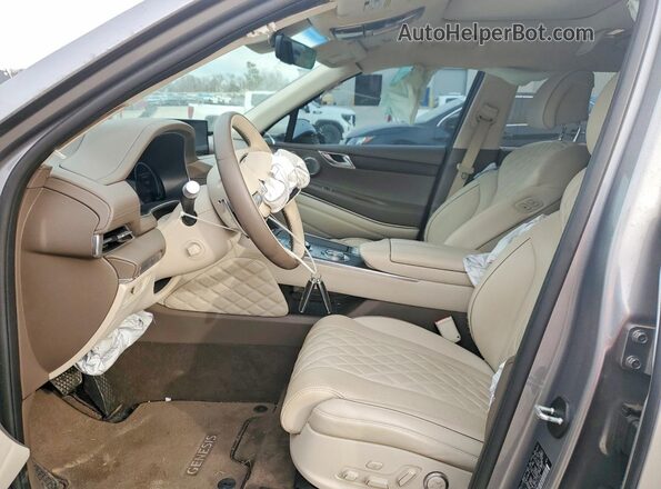 KMUHCESC0RU151695 2024 GENESIS GV80 Silver Вид салону спереду