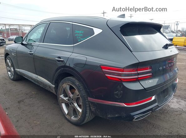 KMUHCESC1RU153956 2024 GENESIS GV80 Gray Հետևի ձախ