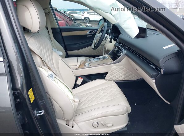 KMUHCESC1RU153956 2024 GENESIS GV80 Gray Սալոնի դիմացի տեսք
