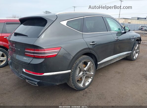 KMUHCESC1RU153956 2024 GENESIS GV80 Gray Հետևի աջ