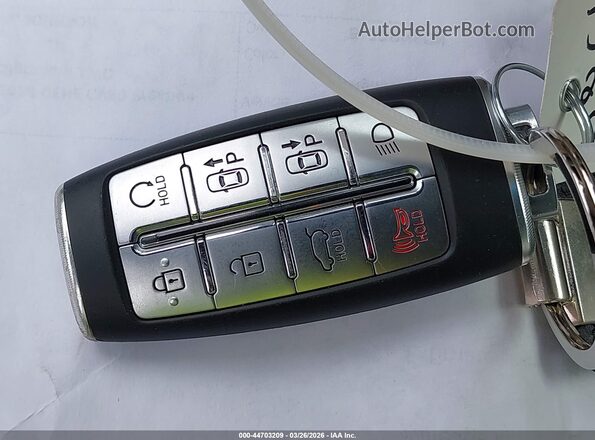 KMUHCESC1RU153956 2024 GENESIS GV80 Gray Առջևի վահանակի տեսք