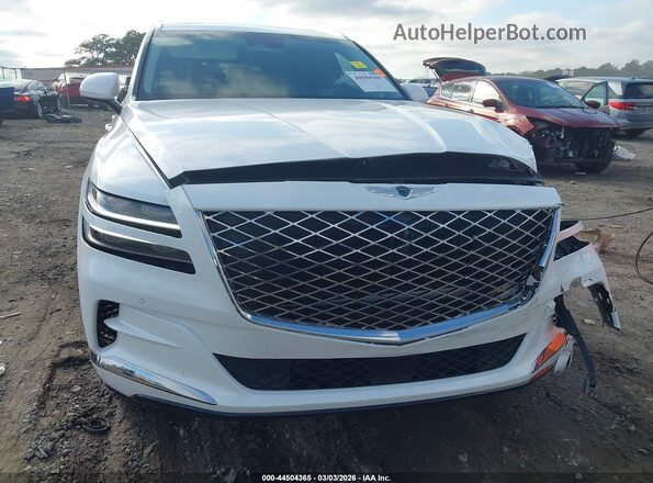KMUHCESC1RU157571 2024 GENESIS GV80 White Вид щитка приладів