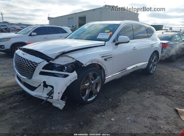 KMUHCESC1RU157571 2024 GENESIS GV80 White Передня ліва чверть
