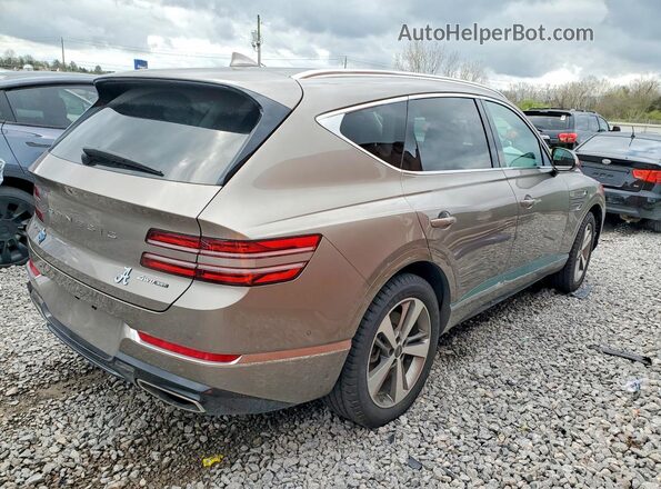 KMUHCESC4MU042827 2021 GENESIS GV80 Tan უკანა მარჯვენა