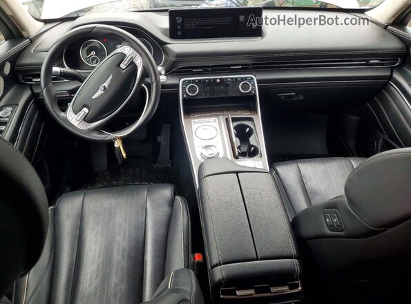 KMUHCESC4MU042827 2021 GENESIS GV80 Tan წინა პანელის ხედი