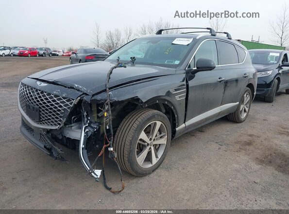 KMUHCESC4RU201532 2024 GENESIS GV80 Черный Передняя левая четверть