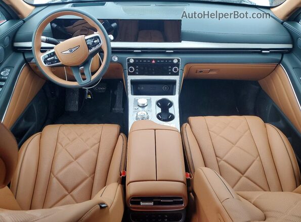 KMUHCESC6TU307598 2026 GENESIS GV80 White წინა პანელის ხედი