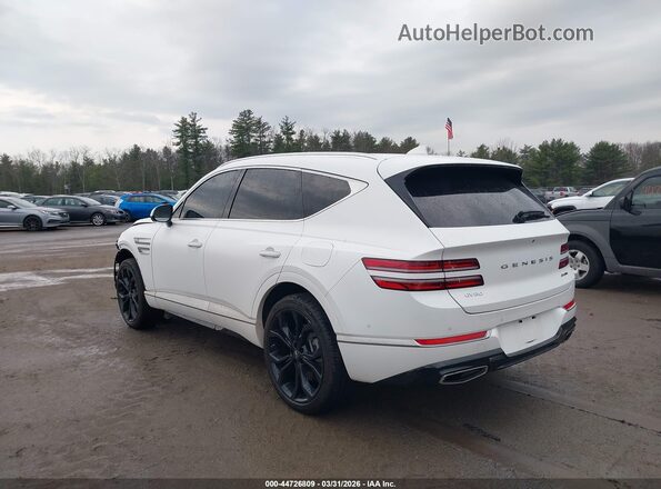 KMUHCESC8NU094429 2022 GENESIS GV80 White Հետևի ձախ
