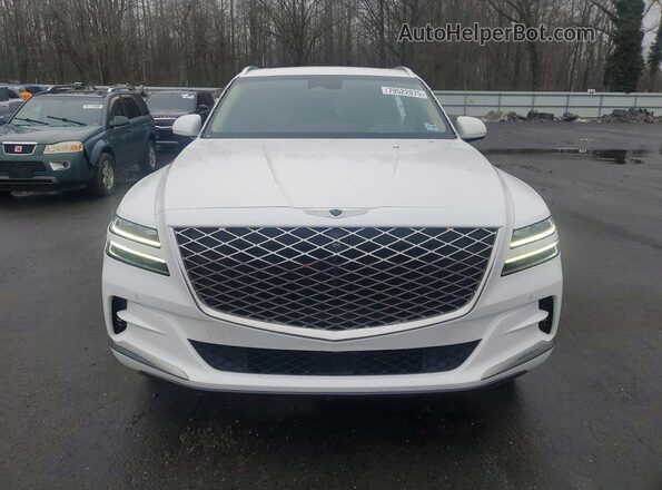 KMUHCESC9RU148536 2024 GENESIS GV80 White Vista frontal