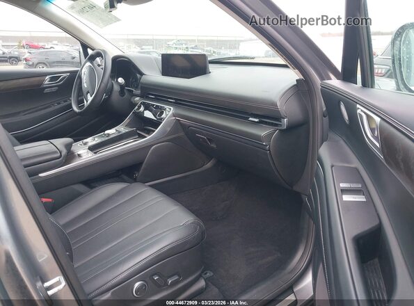 KMUHCESCXRU203527 2024 GENESIS GV80 Silver წინა სალონის ხედი