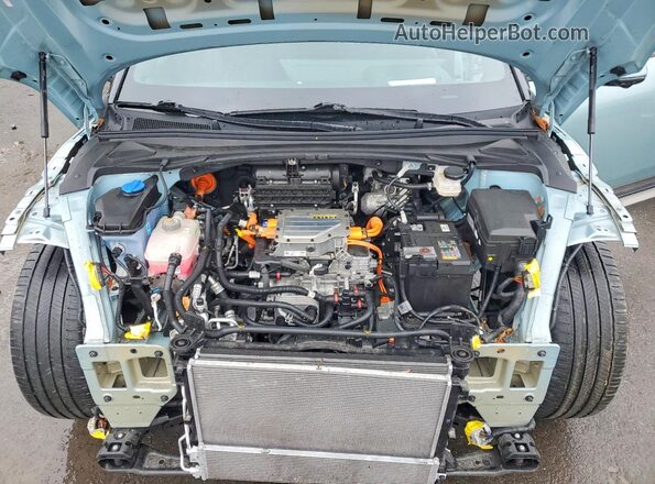 KMUKCDSC7RU024121 2024 GENESIS GV60 Turquoise უკანა სალონის ხედი