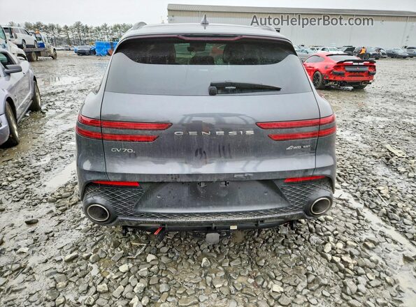 KMUMCDTC0PU109483 2023 GENESIS GV70 Gray Widok z tyłu
