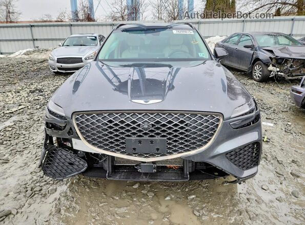 KMUMCDTC0PU109483 2023 GENESIS GV70 Gray Widok z przodu