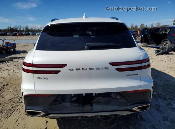 KMUMEDTC2TU257428 2026 GENESIS GV70 White უკანა ხედი