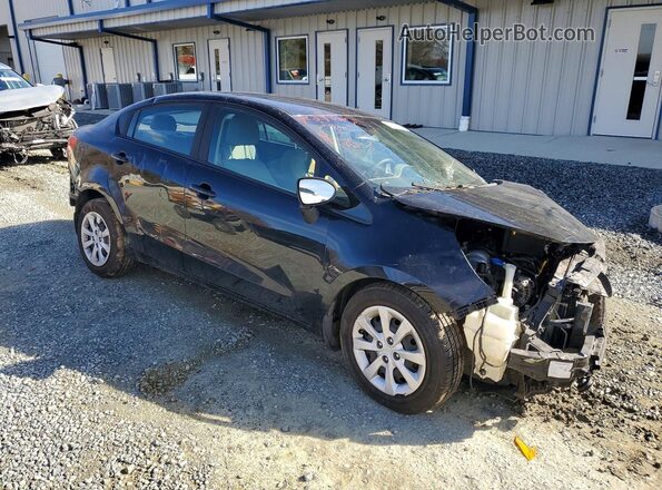 KNADM4A34H6072203 2017 KIA RIO Black Przód prawy