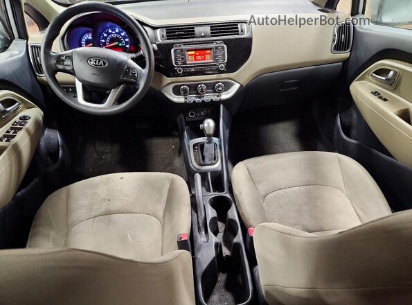 KNADM4A35G6689446 2016 KIA RIO Silver 