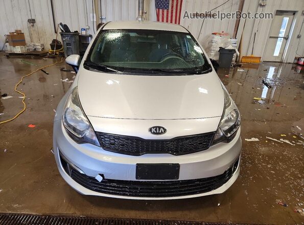 KNADM4A35G6689446 2016 KIA RIO Silver 