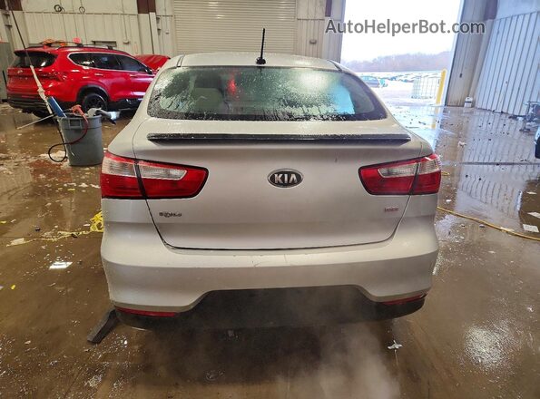 KNADM4A35G6689446 2016 KIA RIO Silver 