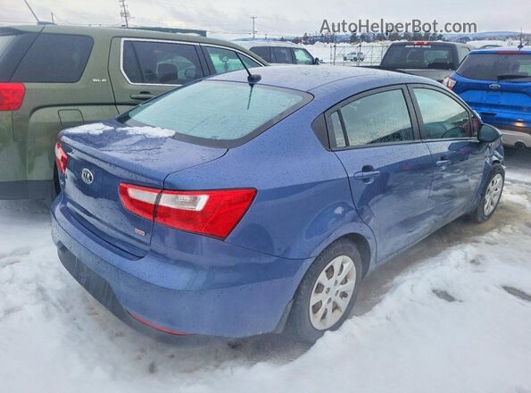 KNADM4A36G6572958 2016 KIA RIO Blue 