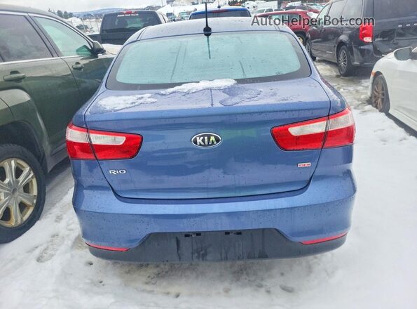 KNADM4A36G6572958 2016 KIA RIO Blue 