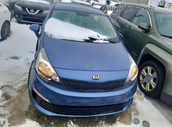 KNADM4A36G6572958 2016 KIA RIO Blue 