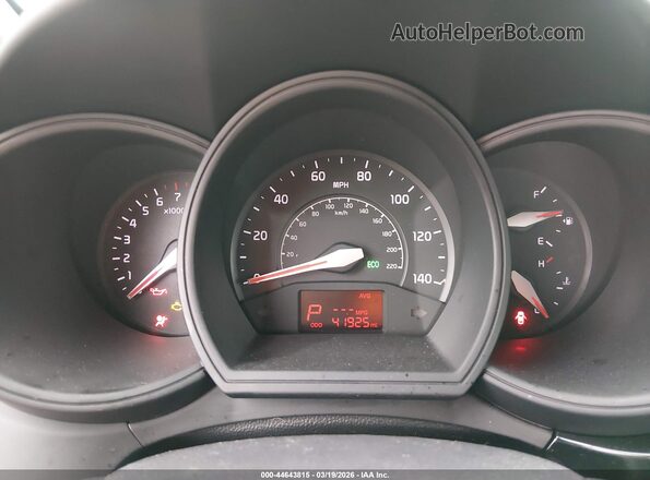KNADM4A39G6676750 2016 KIA RIO Blue Вид задніх сидінь