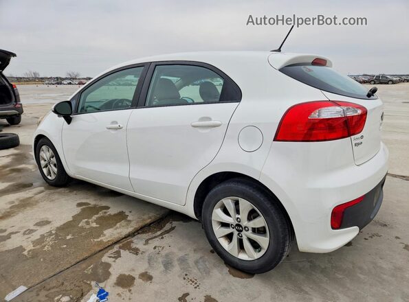 KNADN5A39G6646814 2016 KIA RIO White 