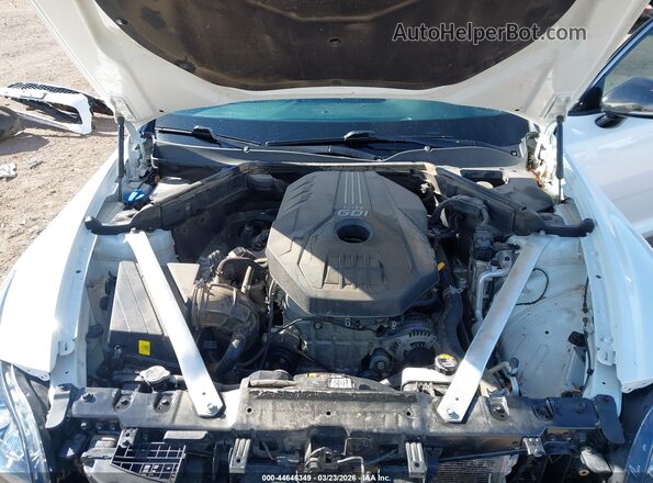 KNAE15LA2M6089509 2021 KIA STINGER White Հետևի տեսք
