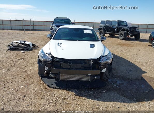 KNAE15LA2M6089509 2021 KIA STINGER White Սալոնի հետևի տեսք