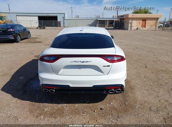 KNAE15LA2M6089509 2021 KIA STINGER White 